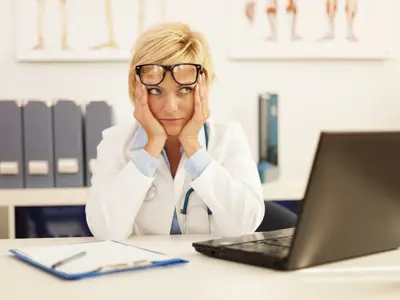 frustrated Doc